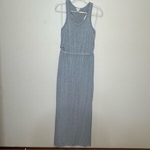 J. Crew Heather Gray Maxi Dress size Small